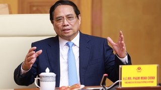 Thủ tướng Phạm Minh Chính làm việc với Đoàn Hội đồng kinh doanh Hoa Kỳ - ASEAN