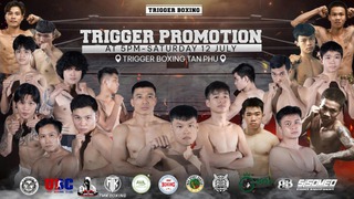 Chạm trán nảy lửa ở sàn đấu boxing Trigger Championship