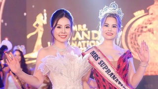 Tiến sĩ Nguyễn Thị Huyên đăng quang Mrs Supranational 2025