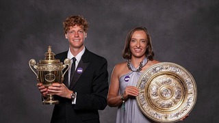 Sinner và Swiatek gây sốt với điệu nhảy tại Wimbledon