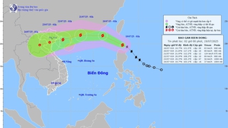 Dự báo thời tiết ngày 19/7: Bão đổi hướng đi vào Biển Đông