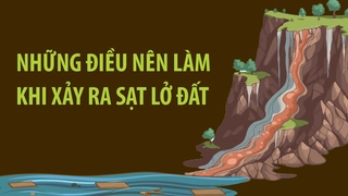 Những điều nên làm để phòng, tránh sạt lở đất