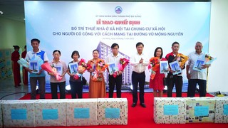 Đà Nẵng bố trí căn hộ nhà ở xã hội cho người có công