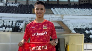 Tiền vệ Việt kiều Đỗ Nguyễn Thành Chung chính thức gia nhập CLB Ninh Bình