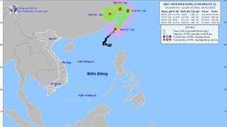 Tin cuối cùng về bão số 2: Bão suy yếu dần và không có khả năng quay lại Biển Đông