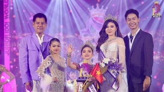 Diễn viên nhí Lê Ngọc Minh Giang đăng quang Mini Miss Junior Idol World 2025