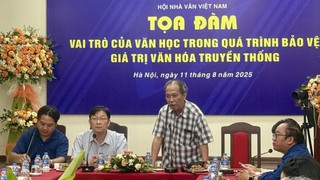 Văn học có vai trò quan trọng trong quá trình bảo vệ giá trị văn hóa truyền thống