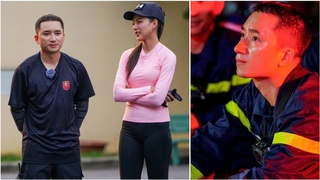 Phan Mạnh Quỳnh 'đối đầu' bà xã trong 'Chiến sĩ quả cảm'