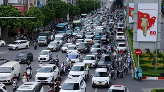 Giao thông Hà Nội "dễ thở" tại các cửa ngõ trước kỳ nghỉ lễ 2/9