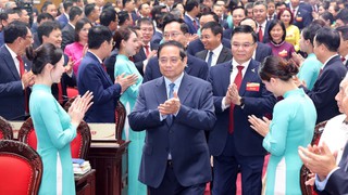Thủ tướng Phạm Minh Chính dự Đại hội Đảng bộ Tập đoàn Công nghiệp - Năng lượng Quốc gia Việt Nam