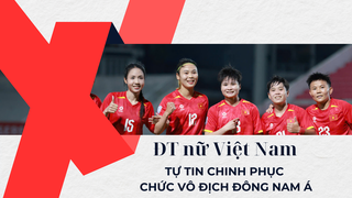 Thắng trận ra quân, tuyển nữ Việt Nam tự tin chinh phục chức vô địch Đông Nam Á