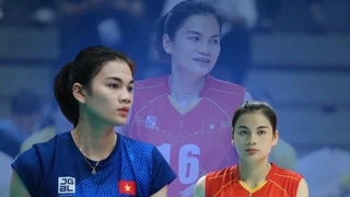Chủ công Như Quỳnh cực lợi hại, bùng nổ trong hàng loạt cuộc đối đầu với bóng chuyền nữ Thái Lan