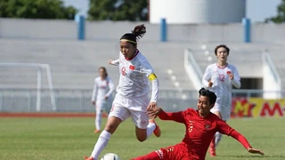 Huỳnh Như bùng nổ với hat-trick, tuyển nữ Việt Nam thắng Indonesia 7-0 để giành vé vào bán kết tại giải Đông Nam Á
