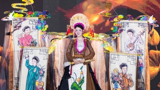 Đêm thi trang phục văn hoá dân tộc Miss Grand Vietnam 2025: Tôn vinh làng nghề, di sản và bản sắc Việt 