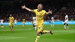 Luka Modric ghi bàn ở tuổi 40, giúp AC Milan giành chiến thắng
