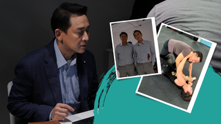 Hứa Vĩ Văn căng thẳng khi diễn cảnh hành động trong phim kinh dị sắp ra mắt