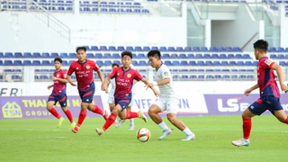 Con trai Quang Hải lại ghi bàn ở giải trẻ quốc gia