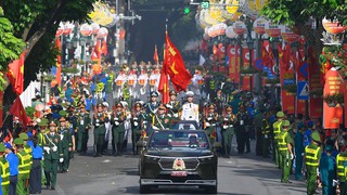 Xe điện Việt kiêu hãnh trong đội hình diễu binh 2/9: Khoảnh khắc tự hào không thể quên