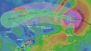 Siêu bão RAGASA cách đảo Luzon (Philippines) khoảng 140km