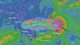 Tin bão gần biển Đông (Siêu bão RAGASA)