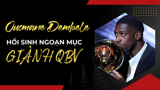 Từng bị Mbappe trêu 'cần kính để ghi bàn', Dembele giờ vượt tất cả để ẵm Quả Bóng Vàng