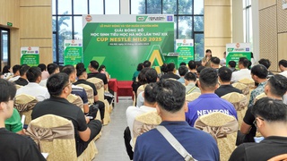 Sức nóng Giải Bóng rổ Học sinh Tiểu học Hà Nội Cúp Nestlé MILO 2025