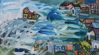 Họa sĩ Đỗ Sơn triển lãm tranh lần thứ 5 ở tuổi 82