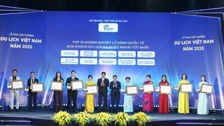 113 doanh nghiệp, đơn vị tiêu biểu được vinh danh tại Giải thưởng du lịch Việt Nam 2025