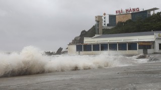 Dự báo khoảng 7h ngày 29/9, bão trên đất liền các tỉnh Nghệ An - Hà Tĩnh