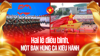 Góc nhìn 365: Hai lễ diễu binh, một bản hùng ca kiêu hãnh 