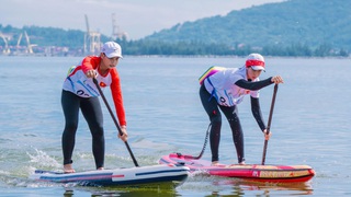 Khai mạc Giải đua thuyền buồm và SUP trẻ quốc gia 2025 tại Đà Nẵng