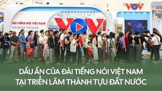 Dấu ấn của Đài Tiếng nói Việt Nam tại Triển lãm thành tựu đất nước