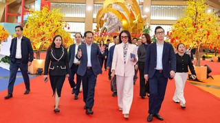 Phó Thủ tướng Bùi Thanh Sơn kiểm tra tình hình Hội chợ mùa Xuân 2026