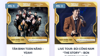 Bình chọn Giải Âm nhạc Cống hiến 2026: “Tân binh toàn năng” vượt Bùi Công Nam trong tích tắc, cuộc đua Chuỗi chương trình cực nóng