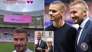 Beckham hé lộ diện mạo sân bóng trị giá hơn 18,5 nghìn tỷ đồng với 1 khán đài mang tên Leo Messi