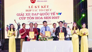 Hơn 7 tỷ đồng cho giải xe đạp quốc tế VTV Cúp Tôn Hoa Sen 2017