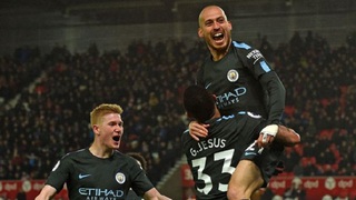 Video clip highlights bàn thắng Stoke 0 - 2 Man City: David Silva lập cú đúp