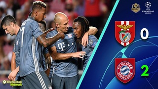 VIDEO Benfica 0-2 Bayern Munich: 'Hùm xám' khởi đầu thuận lợi