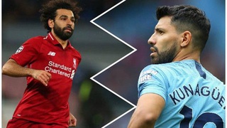 Cuộc đua Chiếc giày Vàng Ngoại hạng Anh: Salah và Aguero vẫn đang dẫn đường