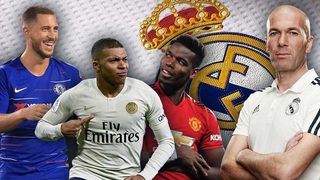 Real sẽ đá với đội hình nào nếu mua được cả Hazard, Mbappe và Pogba?