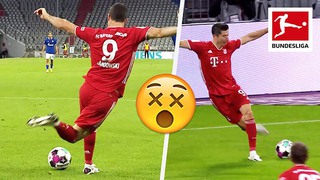 Lewandowski gây sốt với pha kiến tạo kiểu Rabona cho Mueller ghi bàn