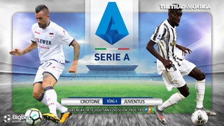 Soi kèo nhà cái Crotone vs Juventus. Vòng 4 Serie A. Trực tiếp truyền hình FPT