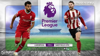 Soi kèo nhà cái Liverpool vs Sheffield . Vòng 6 Giải ngoại hạng Anh. Trực tiếp K+ PM