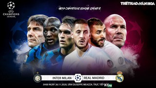 Soi kèo nhà cái Inter Milan vs Real Madrid. Vòng bảng Champions League