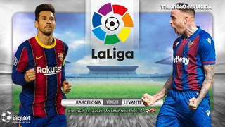 Soi kèo nhà cái Barcelona vs Levante. Trực tiếp bóng đá vòng 13 La Liga