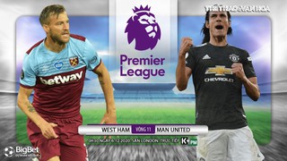 Soi kèo nhà cái West Ham vs MU. Vòng 11 giải Ngoại hạng Anh