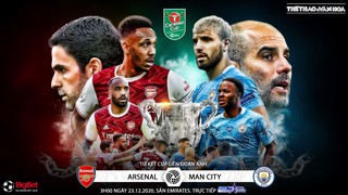 Soi kèo nhà cái Arsenal vs Man City. Trực tiếp bóng đá Tứ kết Cúp Liên đoàn Anh