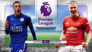 Soi kèo nhà cái Leicester vs MU. Trực tiếp bóng đá vòng 15 giải Ngoại hạng Anh