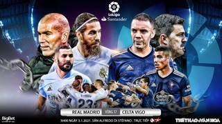 Soi kèo nhà cái Real Madrid vs Celta Vigo. Vòng 17 La Liga Tây Ban Nha