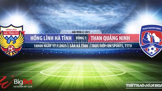 Soi kèo nhà cái Hà Tĩnh vs Than Quảng Ninh. VTC3 trực tiếp bóng đá Việt Nam